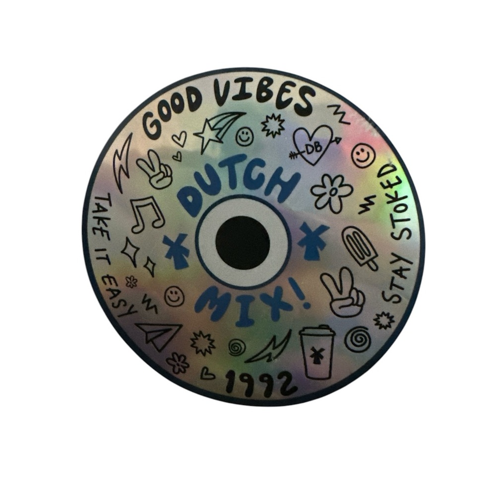 Dutch Bros Coffee August 2024 Sticker Drop